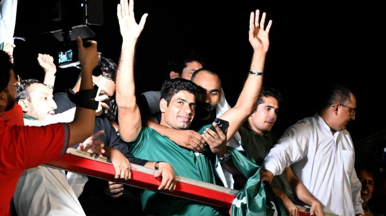 Arshad Nadeem Returns Home with Pakistan's First Olympic Gold