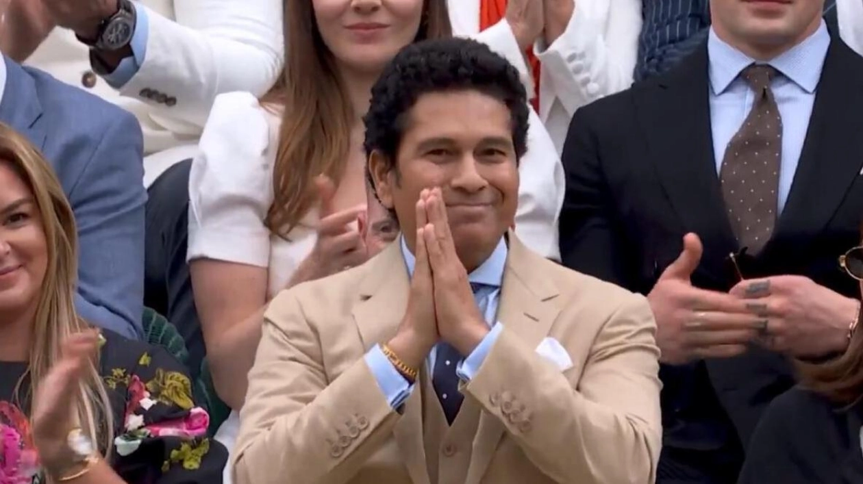 Sachin Tendulkar Honored at Wimbledon Centre Court