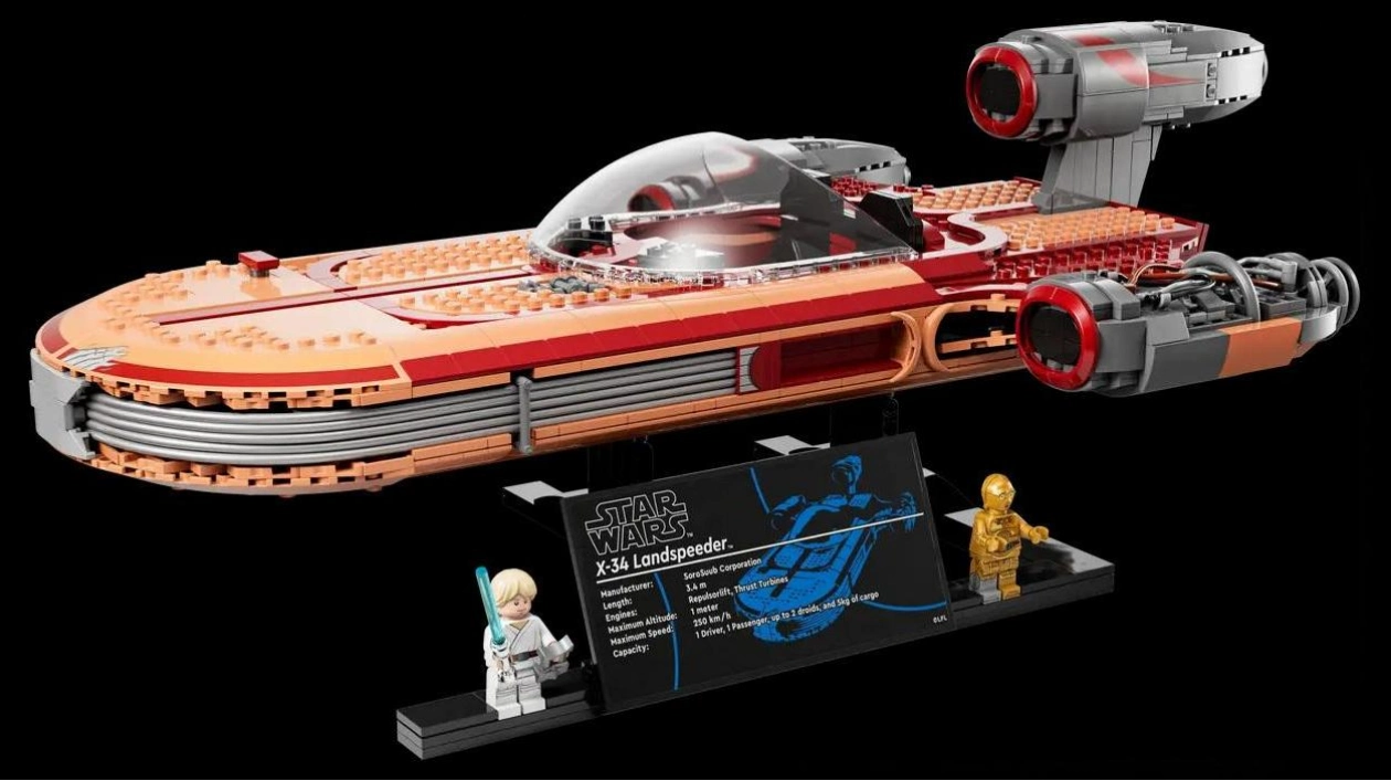 Lego Luke Skywalker's Landspeeder on Sale for $168