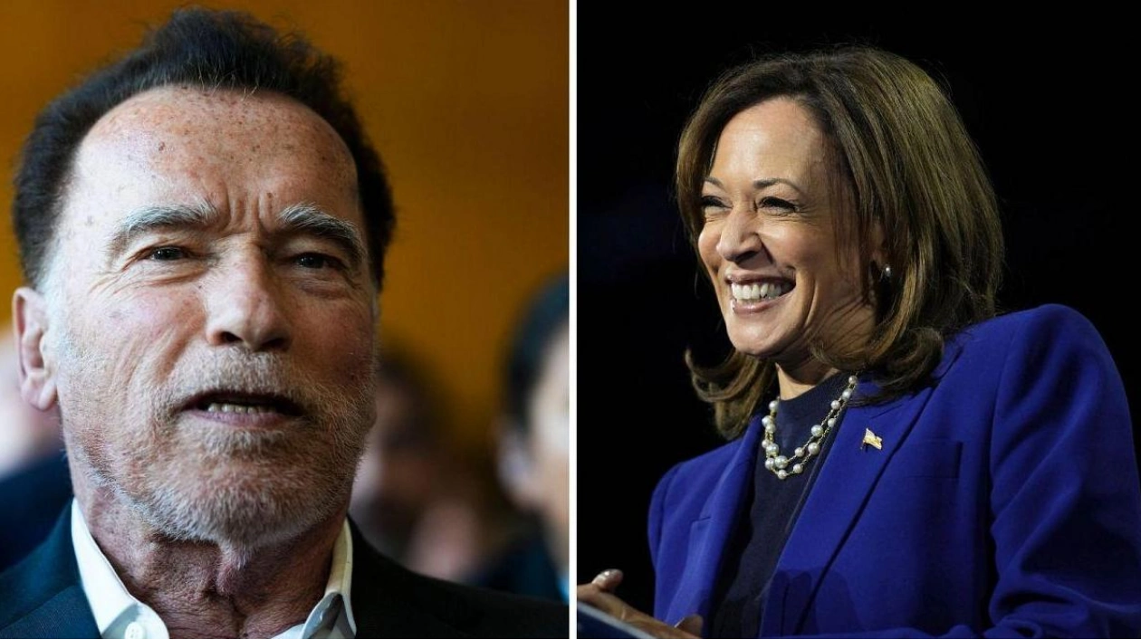 Arnold Schwarzenegger Endorses Kamala Harris