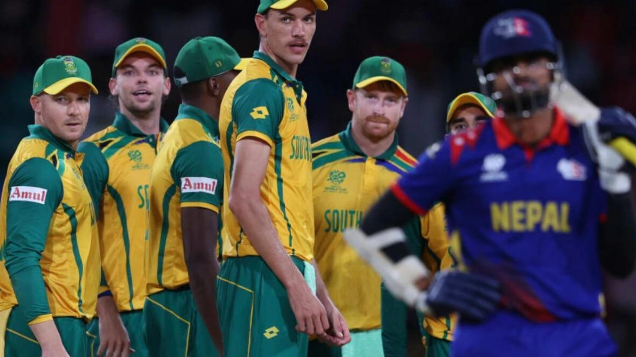South Africa Edges Out Nepal in Thrilling T20 World Cup Encounter