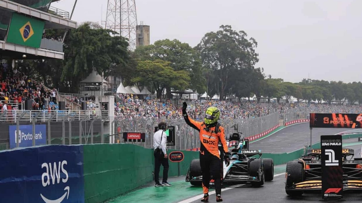 Norris Takes Pole in São Paulo GP, Verstappen Faces Challenges