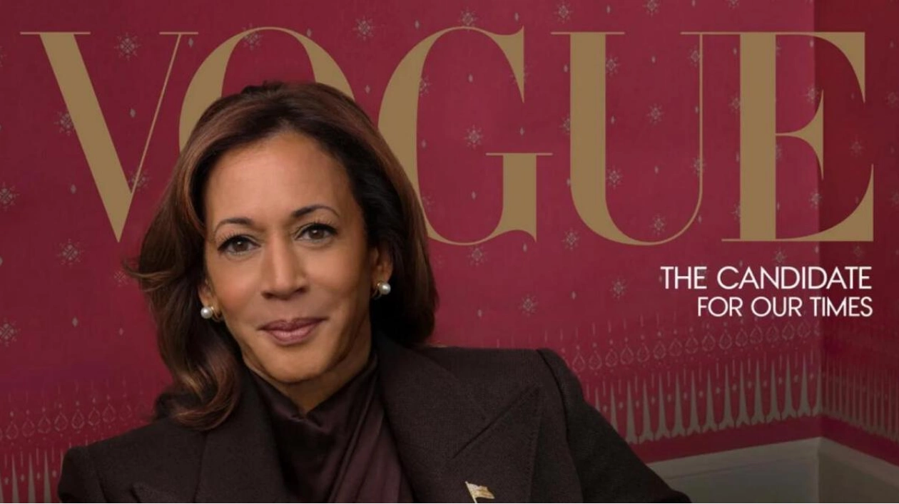 Kamala Harris Featured on Vogue Cover Amid Election Campaign