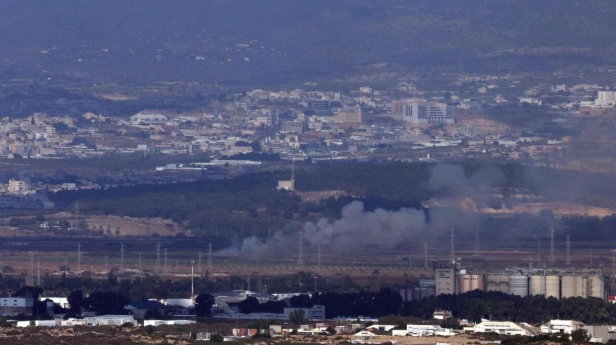 Smoke Rises Near Tamra After Rocket Attack from Lebanon