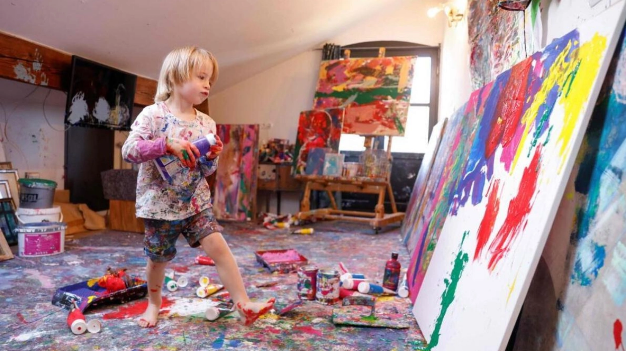 Three-Year-Old 'Mini-Picasso' Captivates Art World