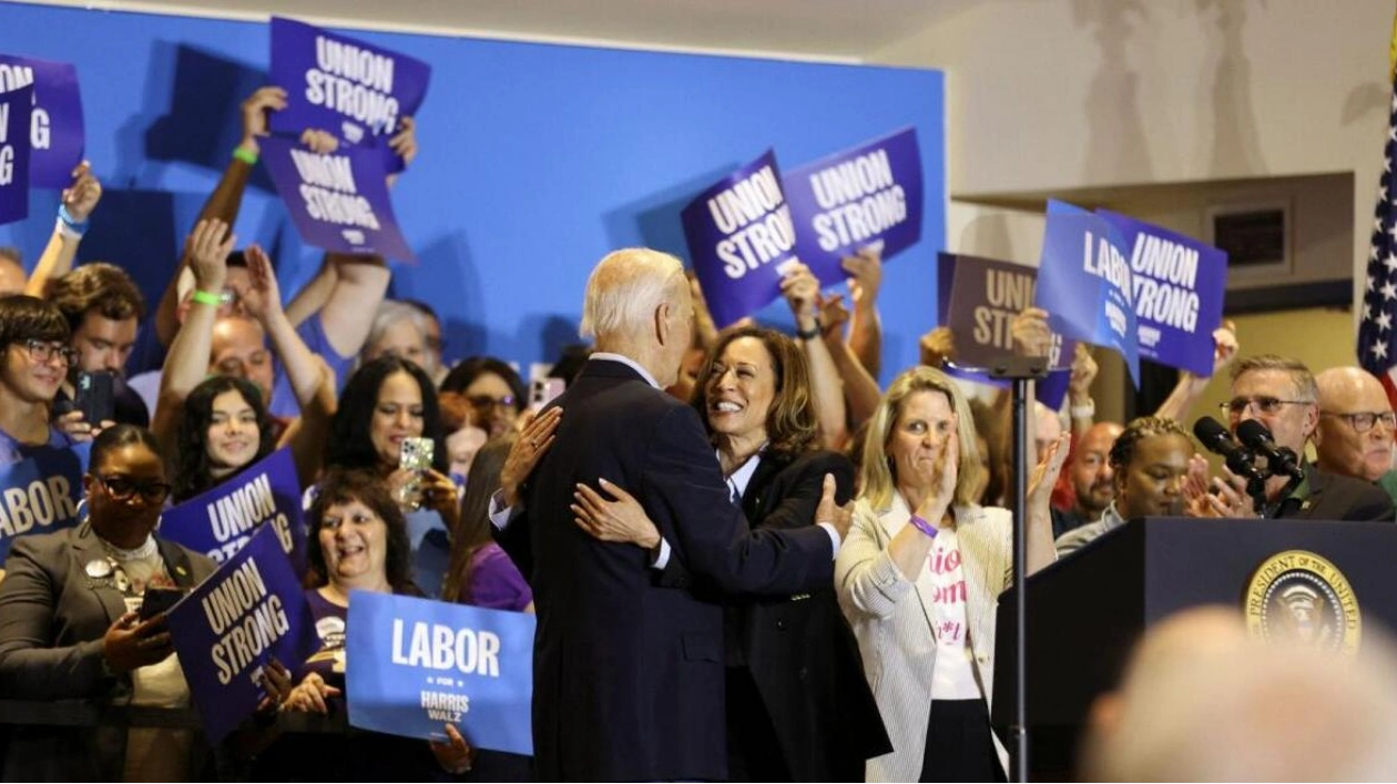 Harris and Biden Rally for US Steel's Domestic Ownership in Pennsylvania