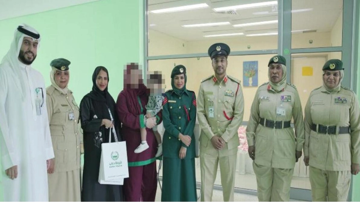 Dubai Police's 'You made me happy' Initiative Brings Joy to Children of Female Inmates