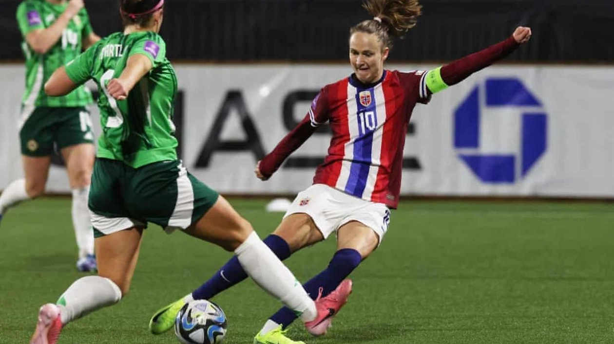 Norway Dominates Northern Ireland in Playoff