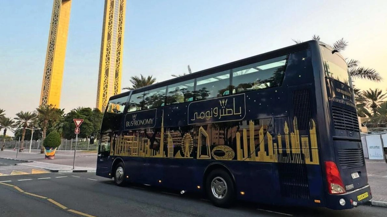 Bustronomy: Fine Dining on Wheels Arrives in Dubai