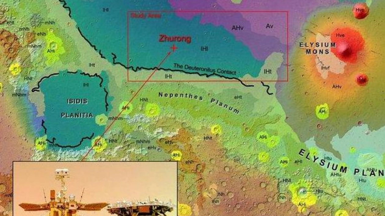 Новые доказательства существования древнего океана на Марсе