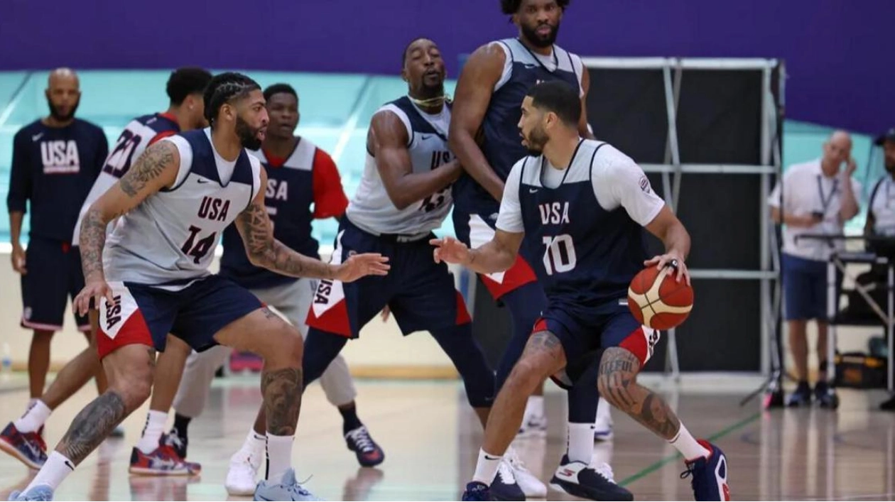 USA Basketball Team Arrives in Abu Dhabi for Olympic Preparations