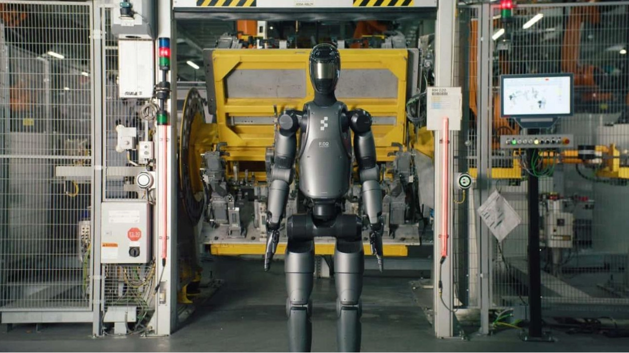 BMW Tests Advanced Humanoid Robot Figure 02 in Manufacturing