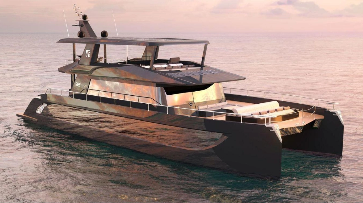 VisionF Yachts Builds Third 24.7m VisionF 82 Catamaran