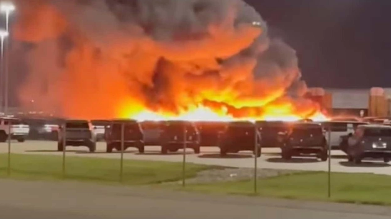 Vehicle Fire at Rivian's Illinois Factory Damages 50 Cars