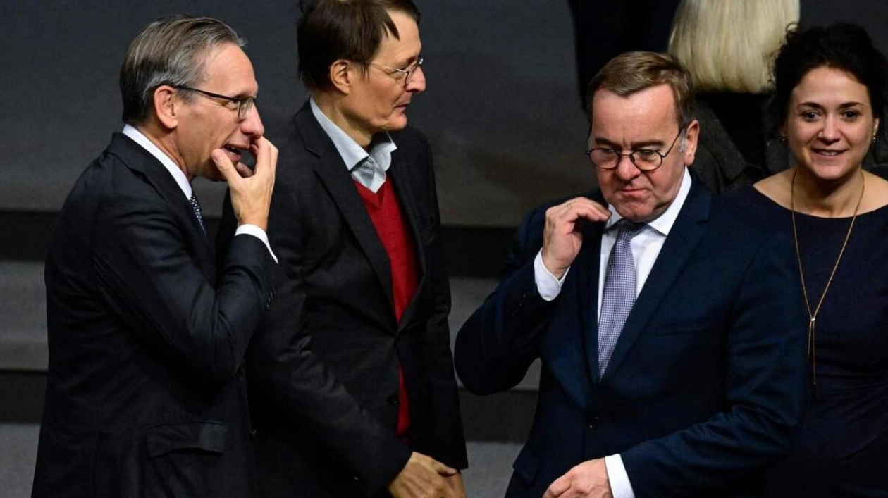 New German Finance Minister Joerg Kukies Takes Office