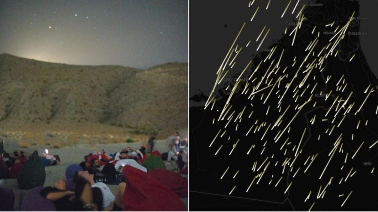 Perseids Meteor Shower Illuminates UAE Skies