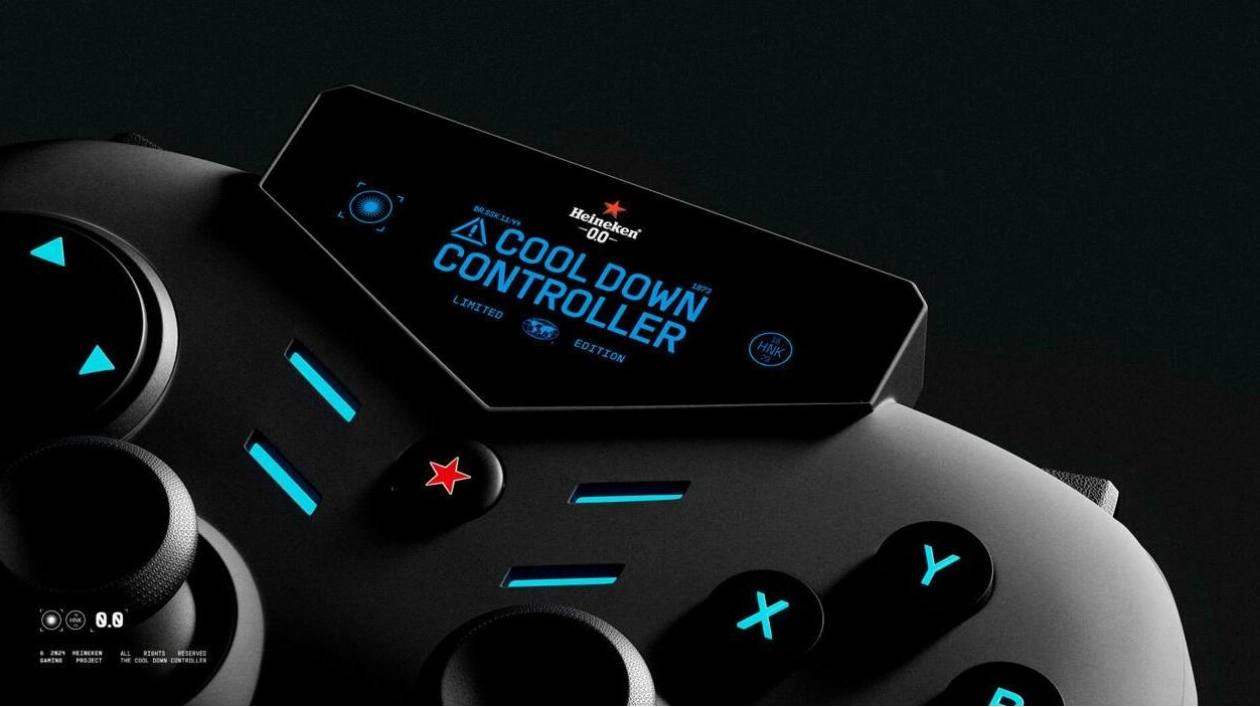 Heineken 0.0 Unveils Cool Down Controller for Gamers