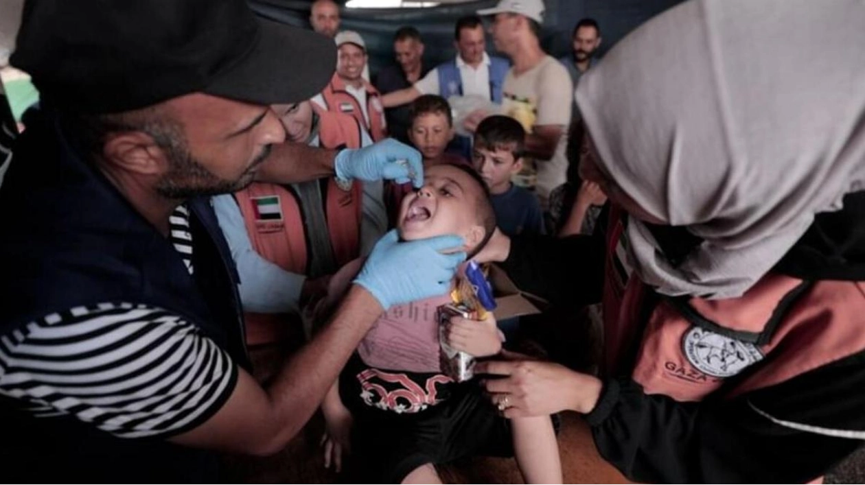 UAE Launches Emergency Polio Vaccination Campaign in Gaza Strip