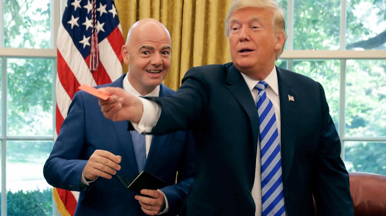 Fifa's Infantino Congratulates Trump on Election Win