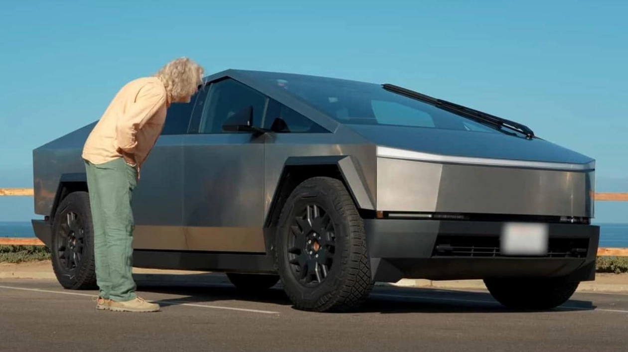 James May's Take on the Tesla Cybertruck: A Mixed Yet Fascinated Review