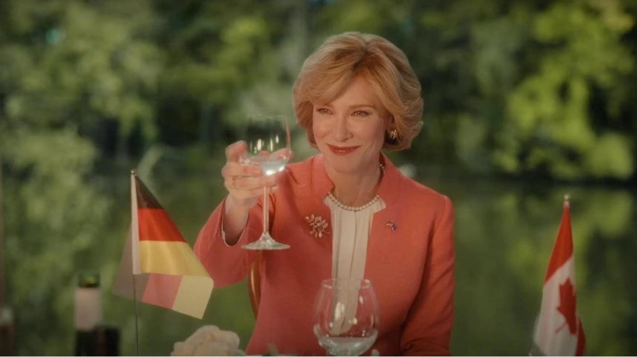 A Wild G7 Satire with Blanchett and Dance