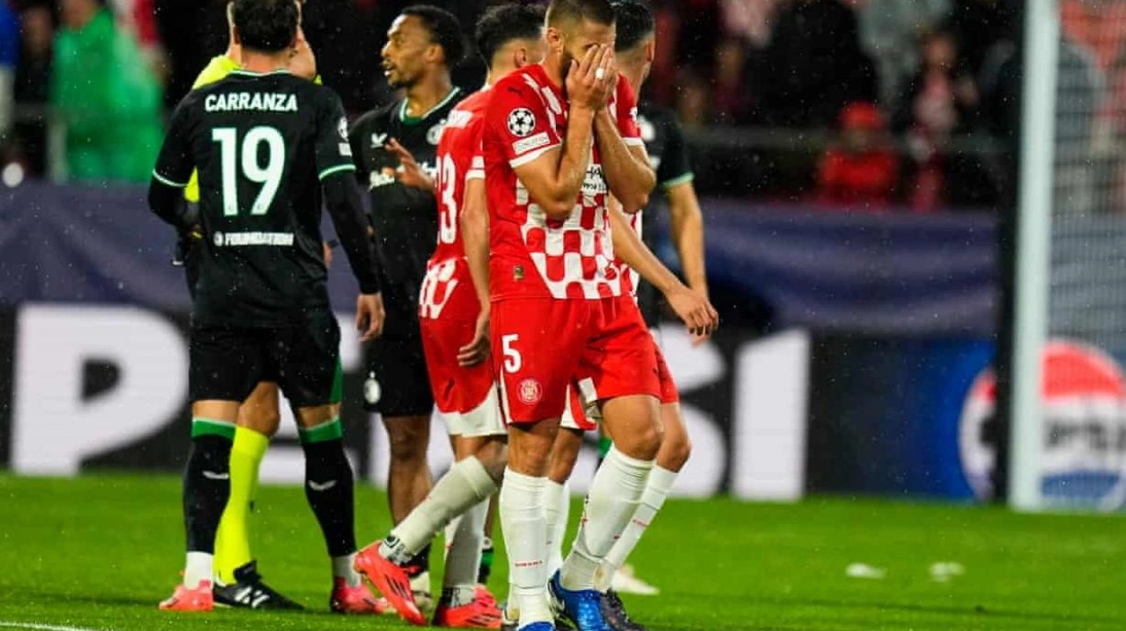 Girona's First Champions League Goal Ends in Defeat