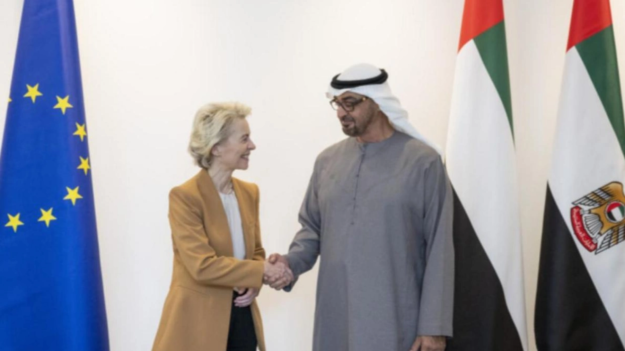 President Sheikh Mohamed Discusses UAE-EU Relations with Ursula von der Leyen