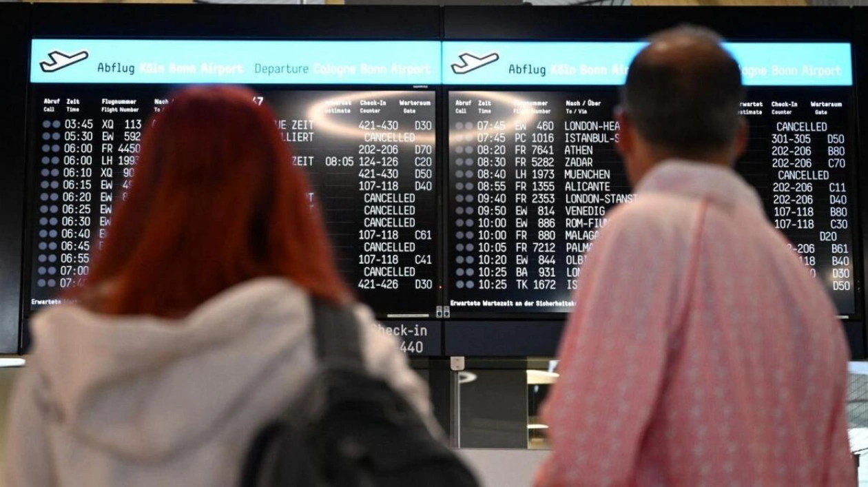 Climate Activists Disrupt Airports in Germany and UK