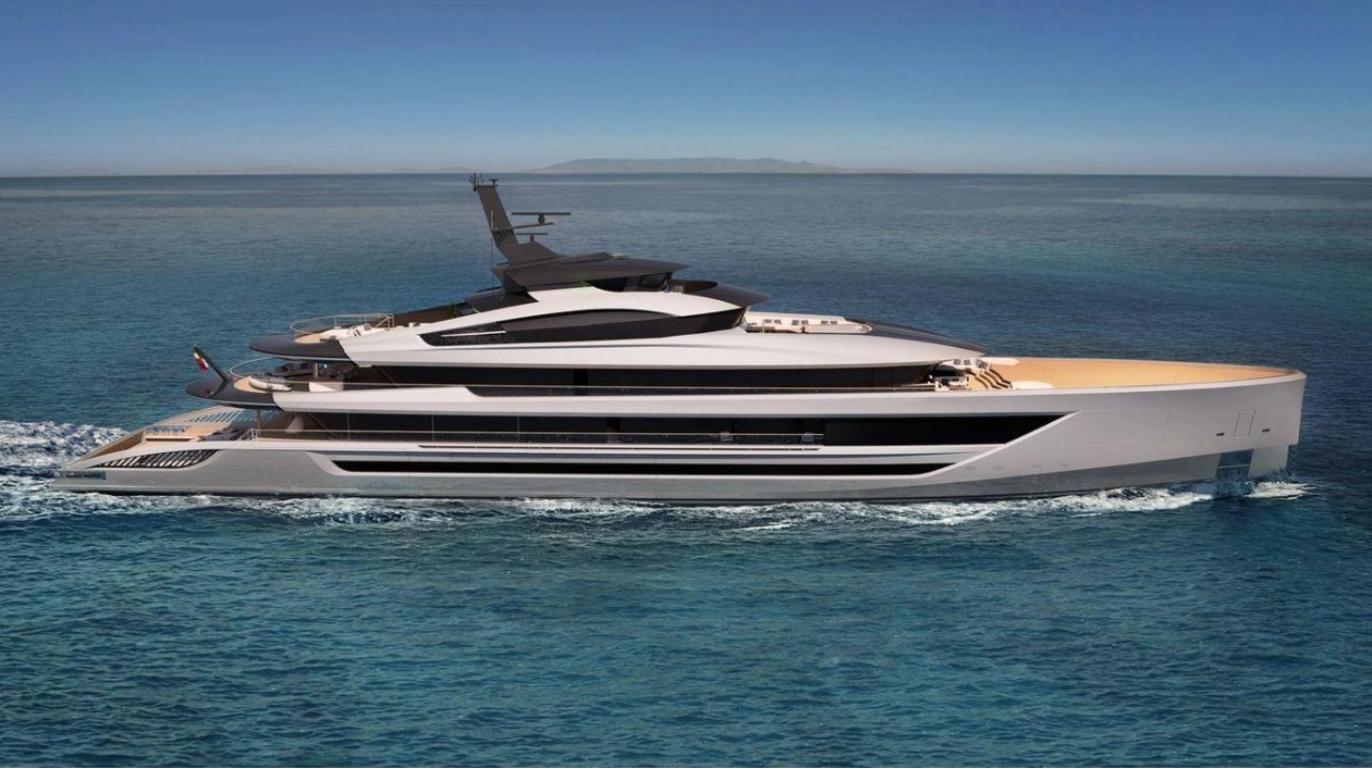 Hydro Tec Unveils 80-Metre Concept Yacht Valiant