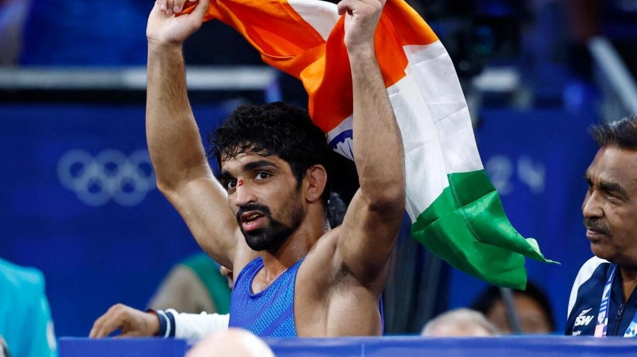 Aman Sehrawat Wins Bronze in Freestyle Wrestling at Paris Olympics