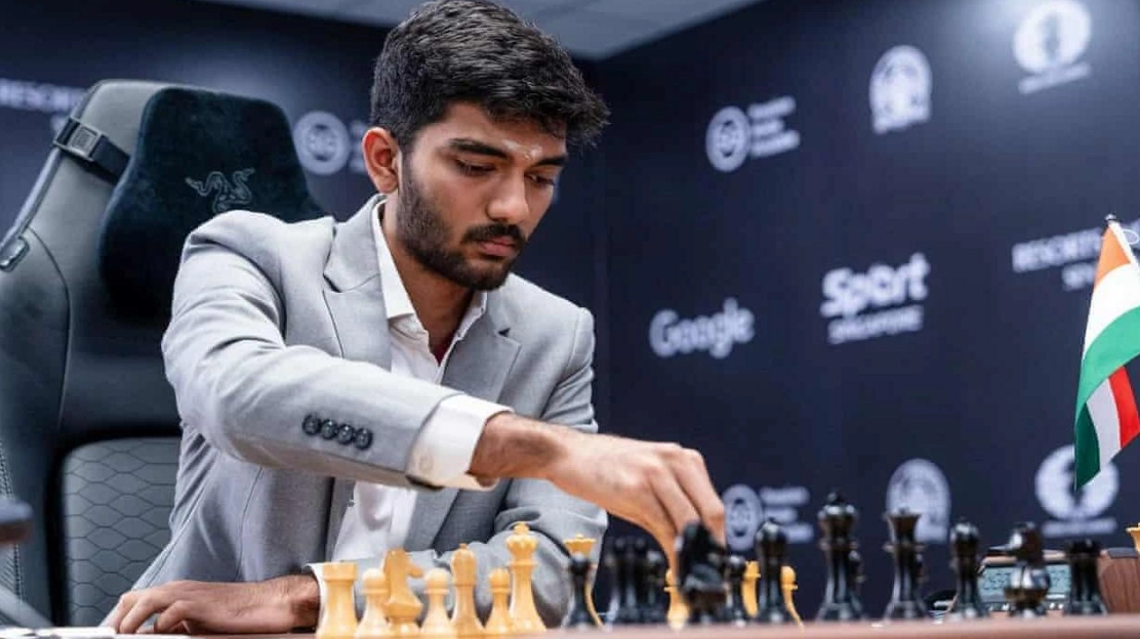 Gukesh Dommaraju Scores First Win Over Ding Liren in World Chess Championship