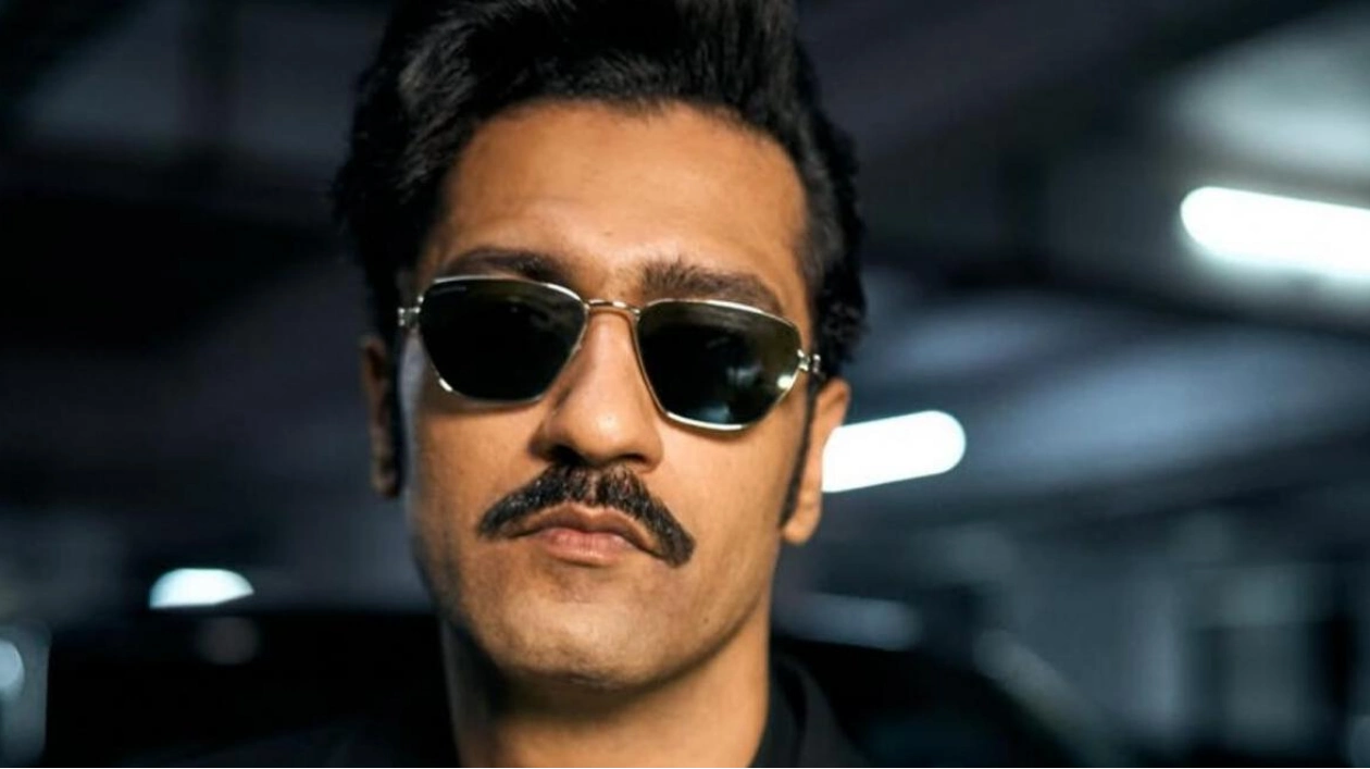 Vicky Kaushal's Retro Moustache Steals the Spotlight