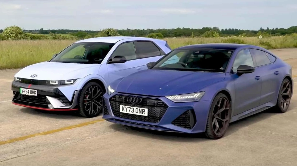 Hyundai Ioniq 5 N vs. Audi RS7 Performance: A Battle of Electric vs. Internal Combustion