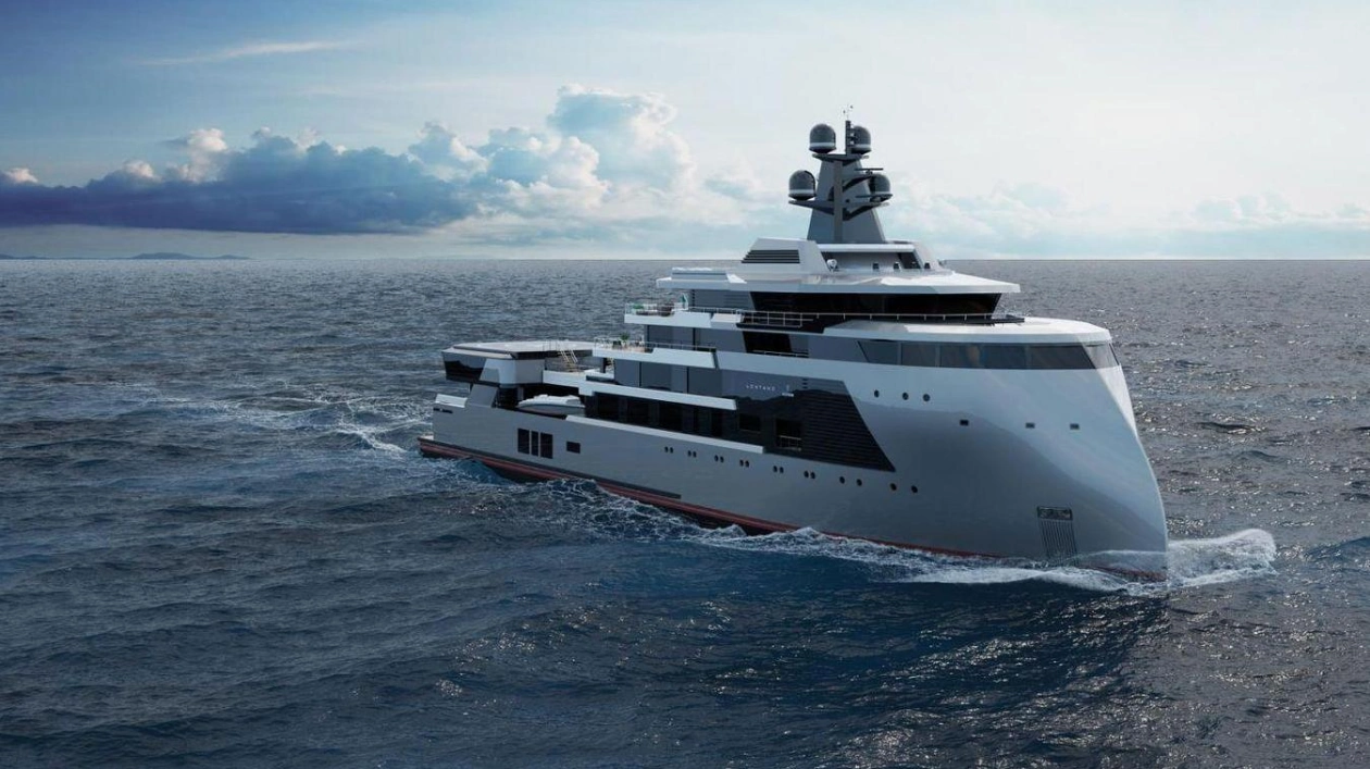 Revamped 89-Metre Explorer Yacht Concept Unveiled