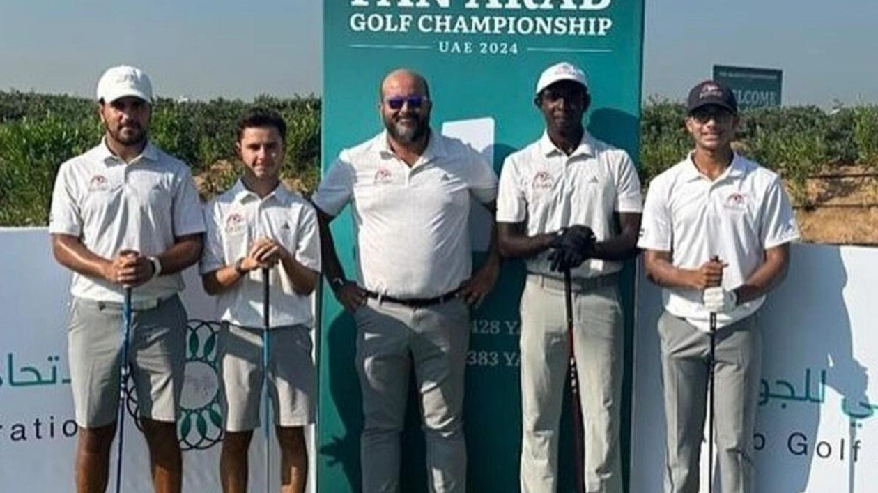 UAE Men's Team Prepares for Pan Arab Golf Championship