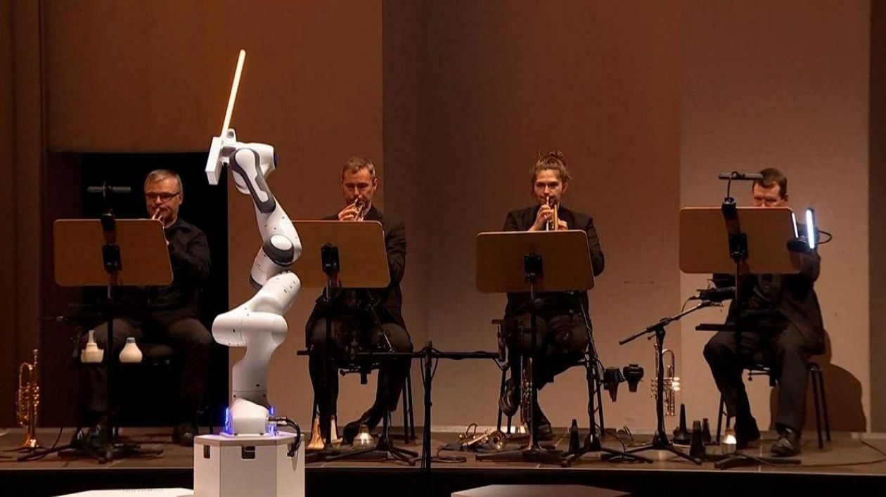 Dresden Symphony Orchestra’s Robot-Conducted World Premiere