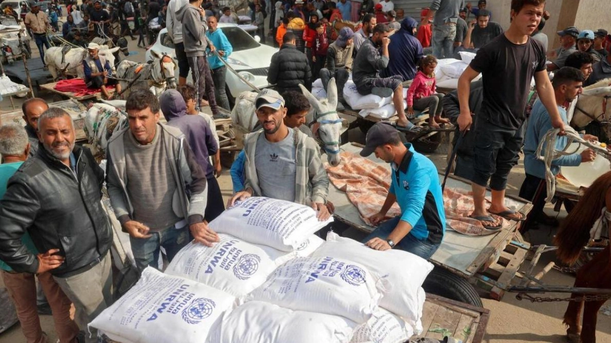 UNRWA Office Destroyed in Israeli Raid