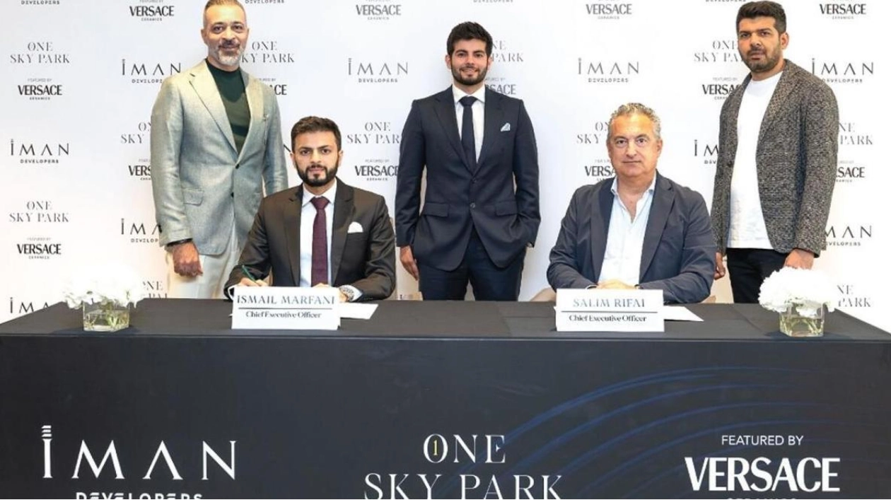 IMAN Developers Partners with Versace Ceramics for One Sky Park