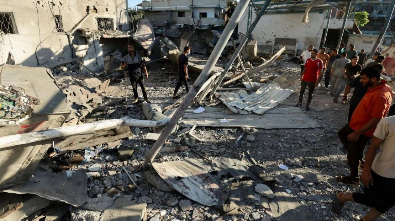 Israeli Strike on Gaza School Kills Over 100 Palestinians