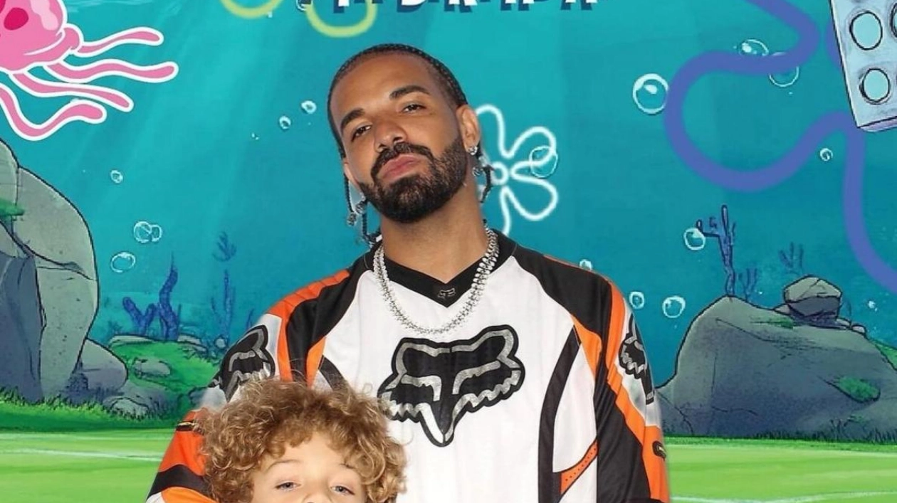 Drake's Son Adonis Celebrates 7th Birthday with SpongeBob Bash