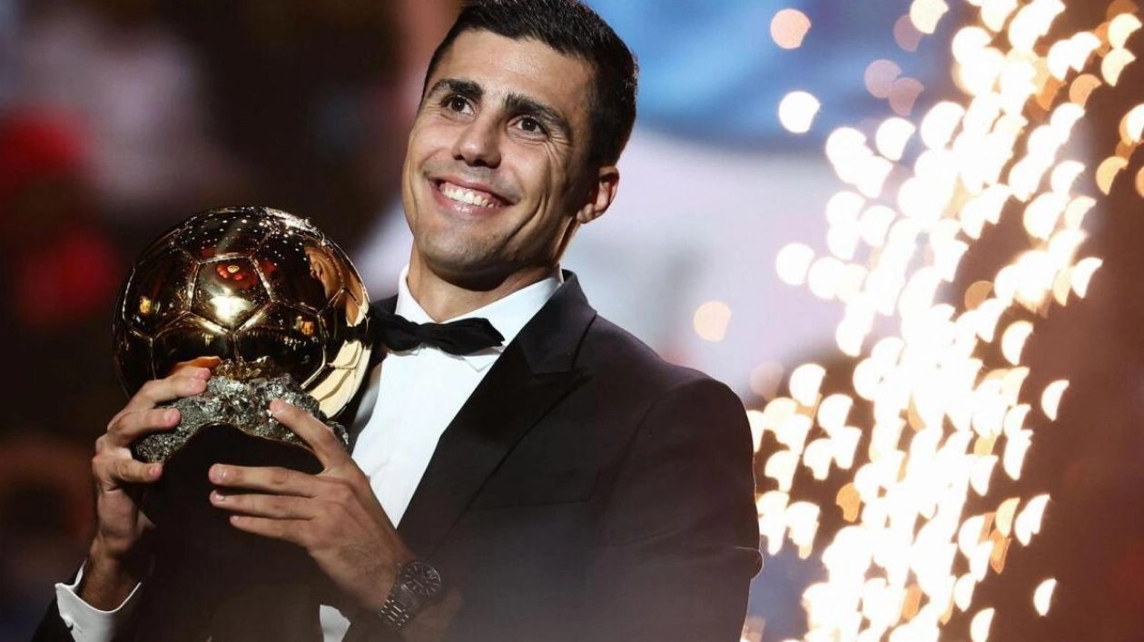 Rodri Wins Ballon d'Or 2024 in Paris