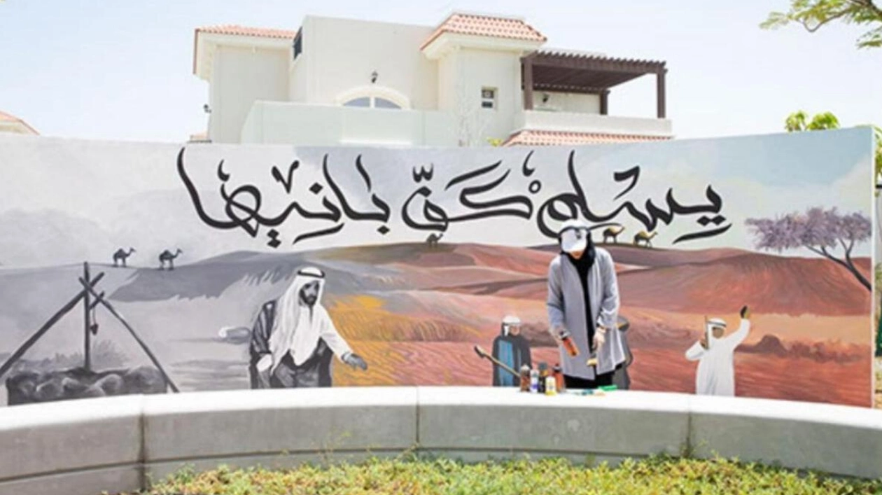 Emirati Artist Hind: Making Waves with Captivating Murals