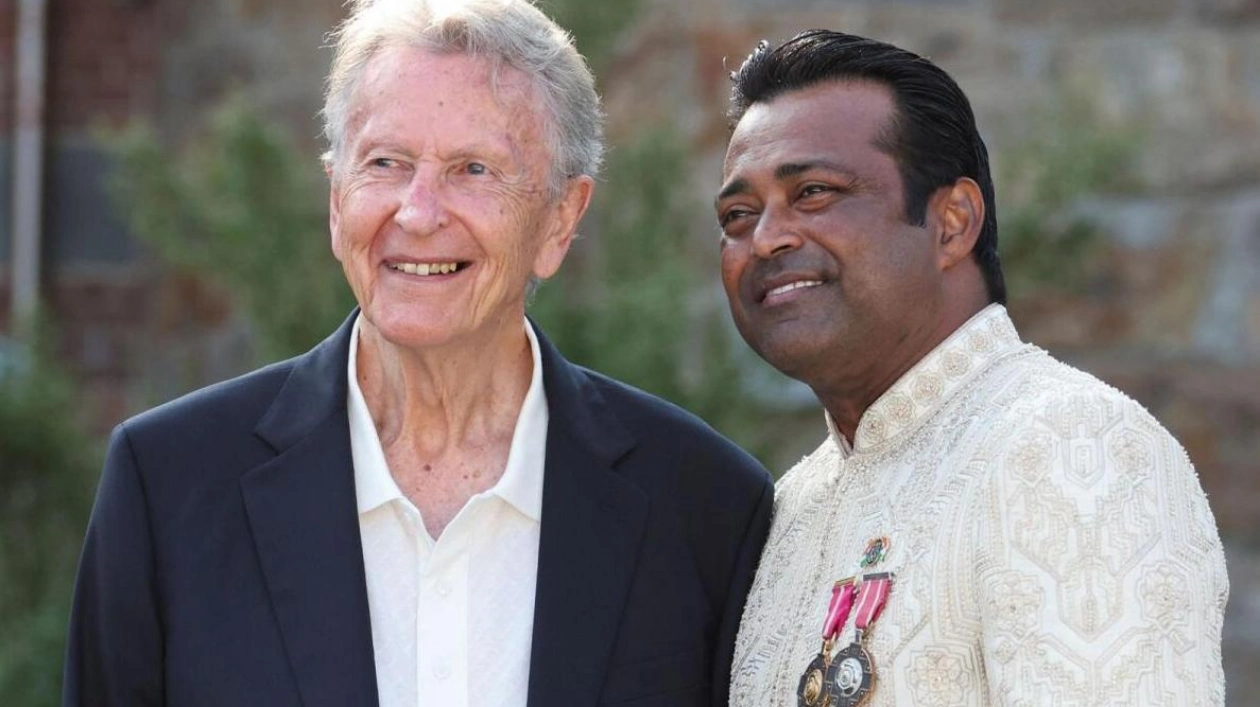 Leander Paes and Vijay Amritraj Inducted into Tennis Hall of Fame