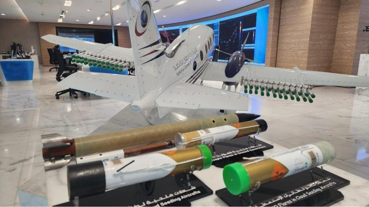 UAE Pioneers World's First Cloud-Seeding Salt Flare Factory