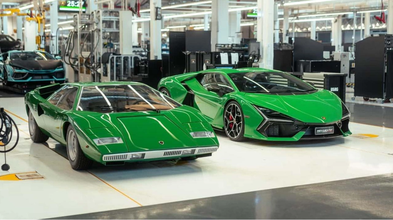 Lamborghini Celebrates Countach's Legacy: From 1974 to Modern Supercars