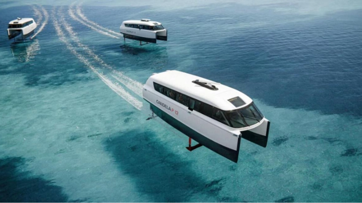 Saudi Arabia Orders World's First Electric Hydrofoil Ships for NEOM