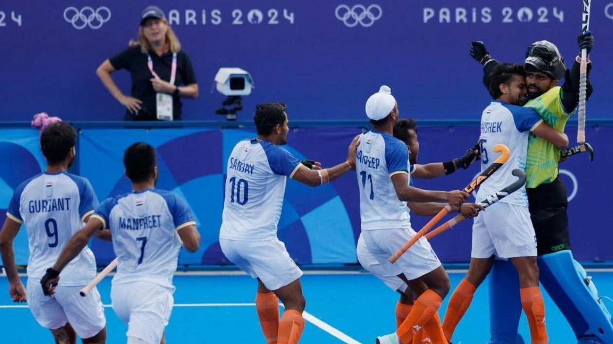 Indian Men's Hockey Team Advances to Semifinals at Paris Olympics