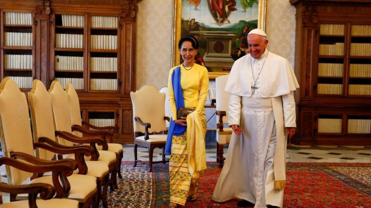 Pope Francis Offers Vatican Refuge to Detained Myanmar Leader