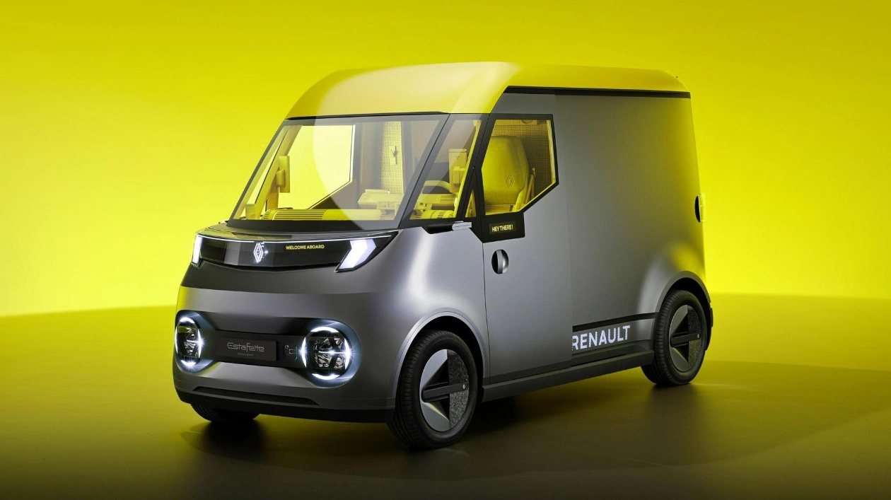 Новый Renault Estafette: Эволюция фургона с функциональным дизайном