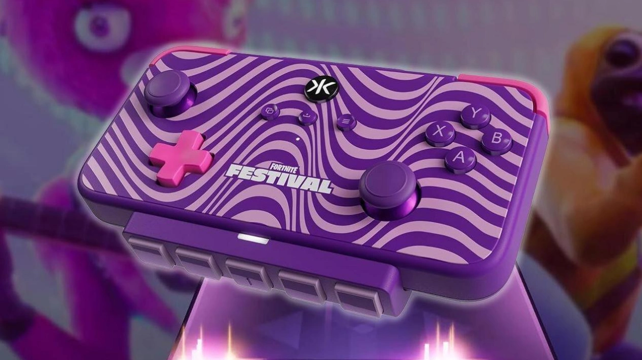 CRKD's Neo S Fortnite Festival Edition Controller for Nintendo Switch